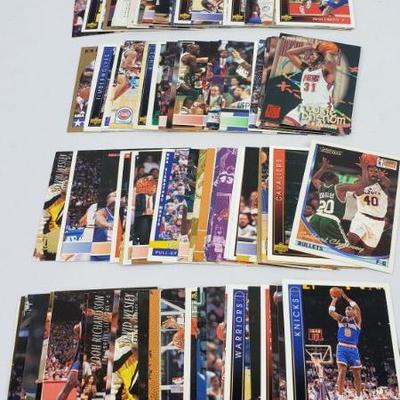 Lot #58: 100 NBA Basketball Cards, First Card is Marcus Liberty