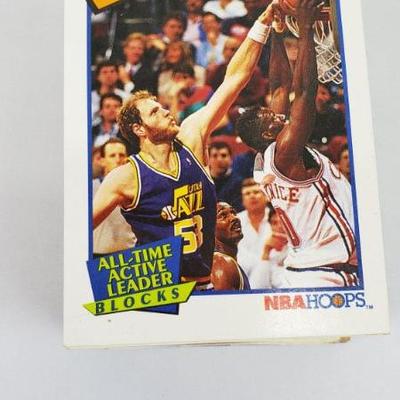 Lot #10: 100 NBA Basketball Cards, First Card is Mark Eaton