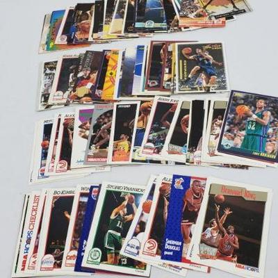 Lot #24: 100 NBA Basketball Cards, First Card is Rasheed Wallace