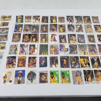 Lakers Basketball Cards, Qty 68
