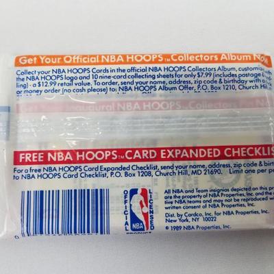 NBA Hoops Basketball Cards. 4 packages of 15 cards Each, 1989. Sealed - New