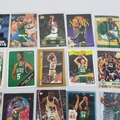 Lot #1: 21 NBA Boston Celtics Cards