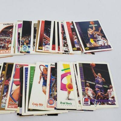 Lot #28: 100 NBA Basketball Cards, First Card is Vlade Divac