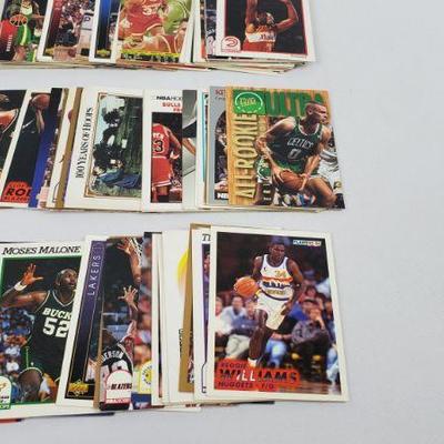 Lot #67: 100 NBA Basketball Cards, First Card is Vernon Maxwell