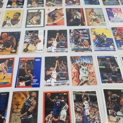 63 NBA Basketball Cards, Orlando Magic