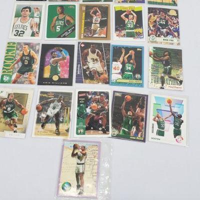 Lot #1: 21 NBA Boston Celtics Cards