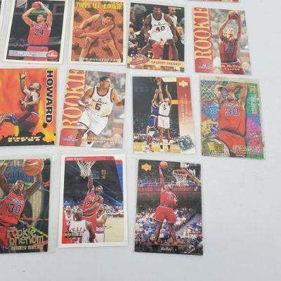18 NBA Washington Bullets Cards Lot #1