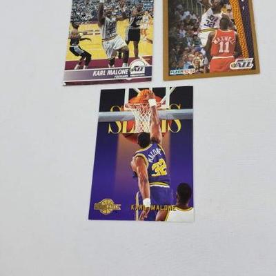 Lot #3: 3 Karl Malone NBA Cards