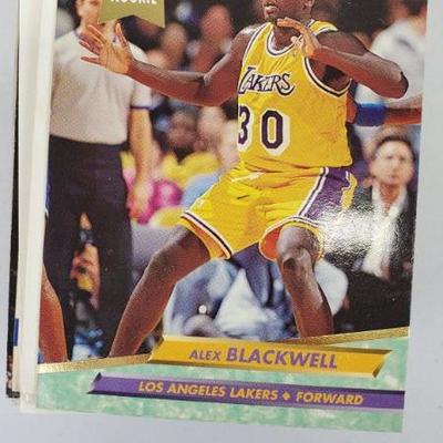Lot #4: 100 NBA Basketball Cards, First Card is Alex Blackwell