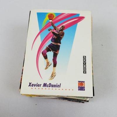 Lot #56: 100 NBA Basketball Cards, First Card is Xavier McDaniel