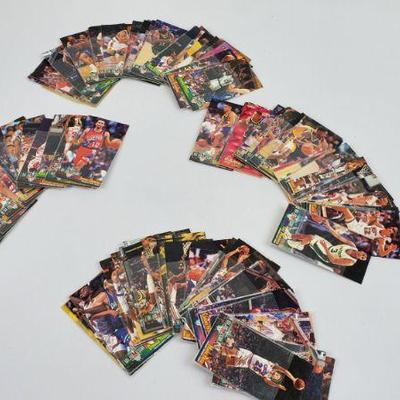 100 NBA Jam Session Cards, Oversized, Approx 1981-1993