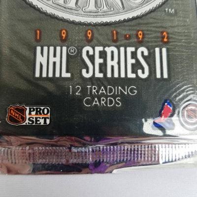 Collectible Hockey Cards NHL Series II from 1991-1992. 6 packages Sealed - New