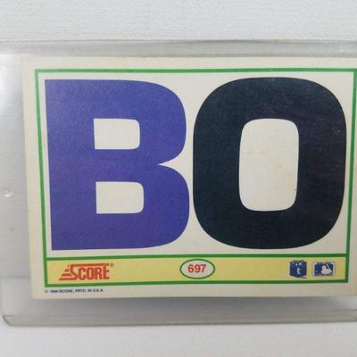 BO Baseball Card from 1990 by Score