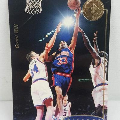 Grant Hill Pistons  NBA Upper Deck Basketball Card 1995
