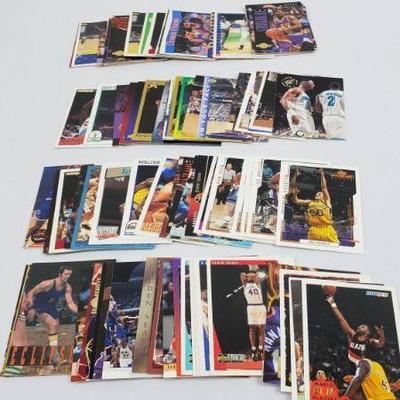 Lot #19: 100 NBA Basketball Cards, First Card is Jay Humphries