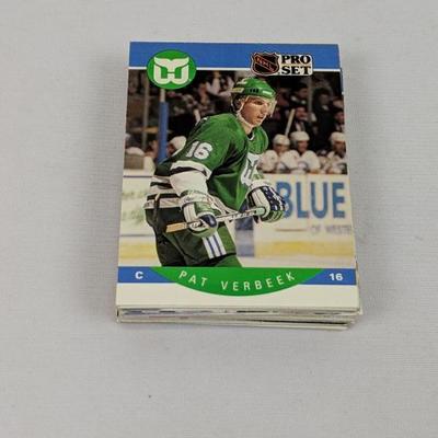34 Collectible Hockey Cards NHL. Mostly 1990, plus 93, 94, 98, 99