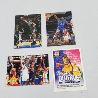 4 Shaquille O'Neal NBA Cards