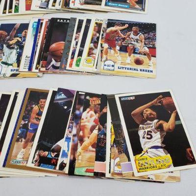 Lot #30: 100 NBA Basketball Cards, First Card is Brian Oliver