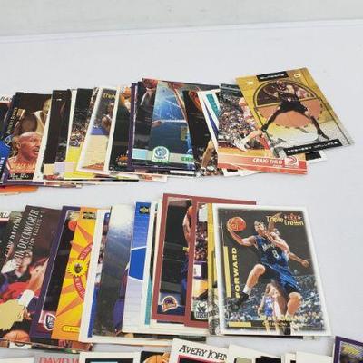 Lot #24: 100 NBA Basketball Cards, First Card is Rasheed Wallace