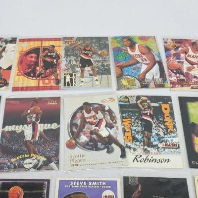 22 NBA Portland Trail Blazers Cards, Lot #1