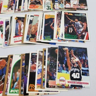 Lot #22: 100 NBA Basketball Cards, First Card is Corliss Williamson