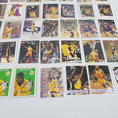 Lakers Basketball Cards, Qty 68