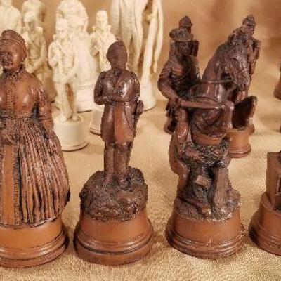 Civil War Themed Chess Set