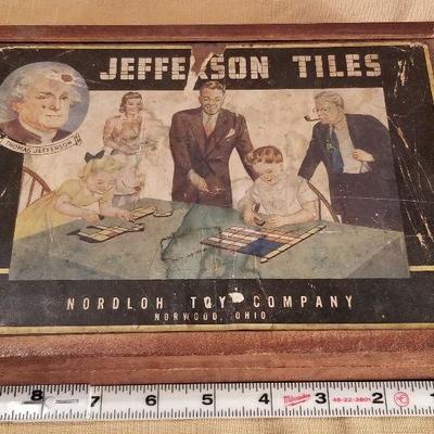 Jefferson Ceramic Toy Tile Set