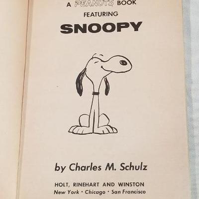 Snoopy book 1958 by charles schultz