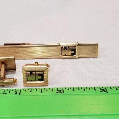 Vintage Gold filled cufflink set