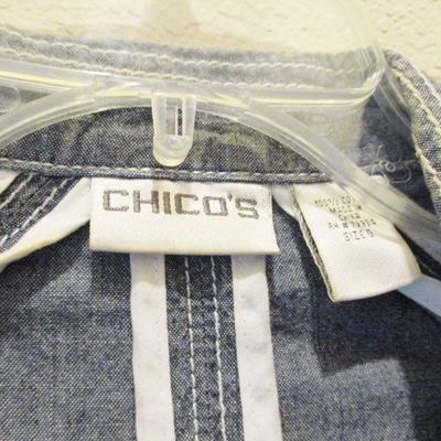 Chico Jacket Size 0 Denium 