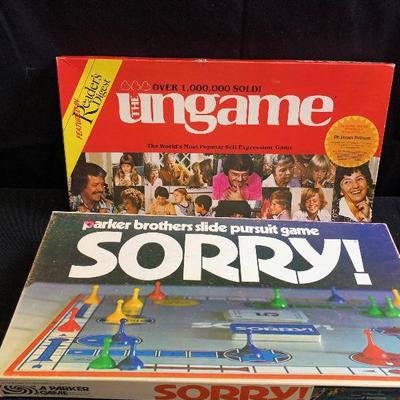 UnGame and Sorry!