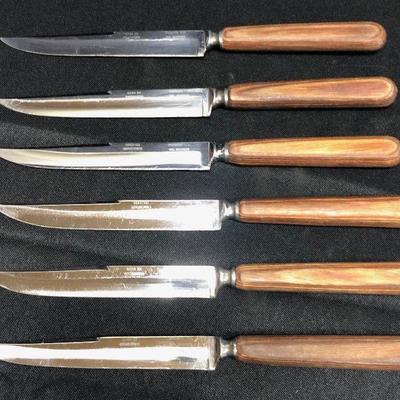 Case XX Chromium Rosewood Steak Knives Lot 138