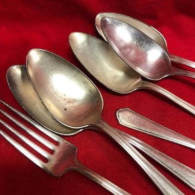 Lot 104 Silver Ware  Misc. Mixed 