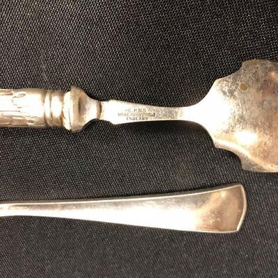 Antique Silver-plated Serving Ware  Lot 140