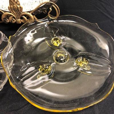 Lot 102 Glass and Ceramic Platters for EASTER 