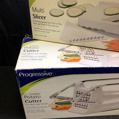 Progressive Multi Slicer and Jumbo Potato Cutter 