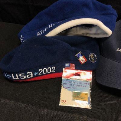 Lot 25 - Olympic Hats - plus 1 pin
