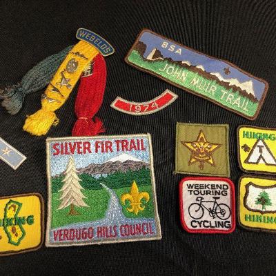 Lot 49 Boy Scout patches and pins