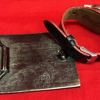 Lot 76 COCA-COLA Watch and Belt Buckle 