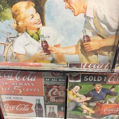 Lot 80 Coca-Cola Collectibles: Puzzle, Watch, picture, cards etc.