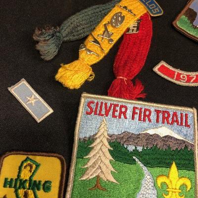 Lot 49 Boy Scout patches and pins
