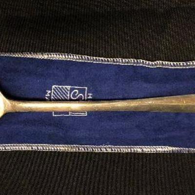 #142 SG Hallmark Silver Serving Spoon