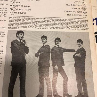 Lot 5 Albums (4) Mixed Rock Beatles & Beach Boys