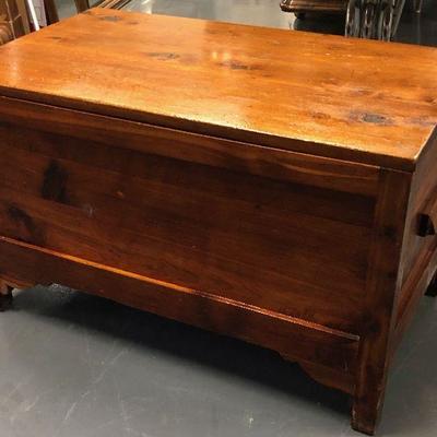 Antique Hand Crafted Cedar Chest