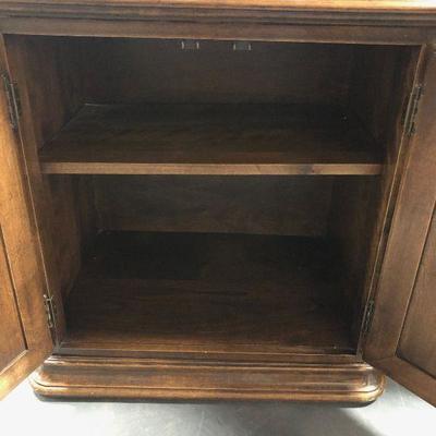 Pair of Ethan Allen Night Stands in Walnut Finish