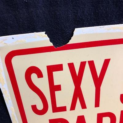 SEXY SENIOR vintage sign