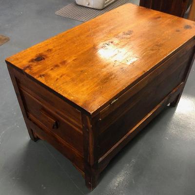 Antique Hand Crafted Cedar Chest