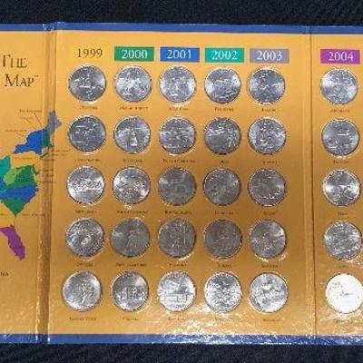 Lot 13 First State Quarters - 1999-2008 