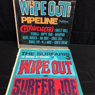 Lot 22 - Wipe Out and Pipeline Albums